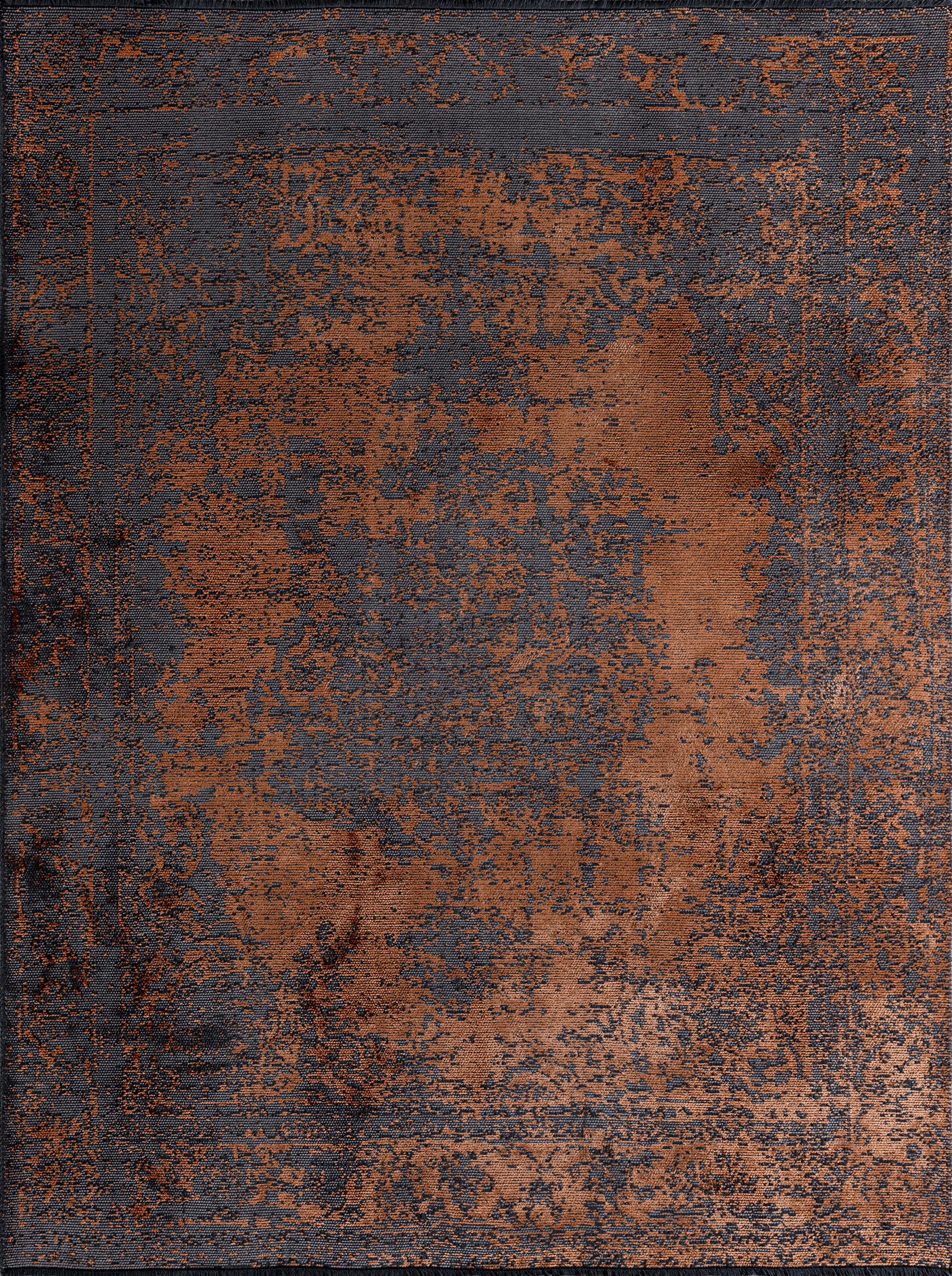 En vente :  (Orange) Tapis traditionnel oriental de luxe
