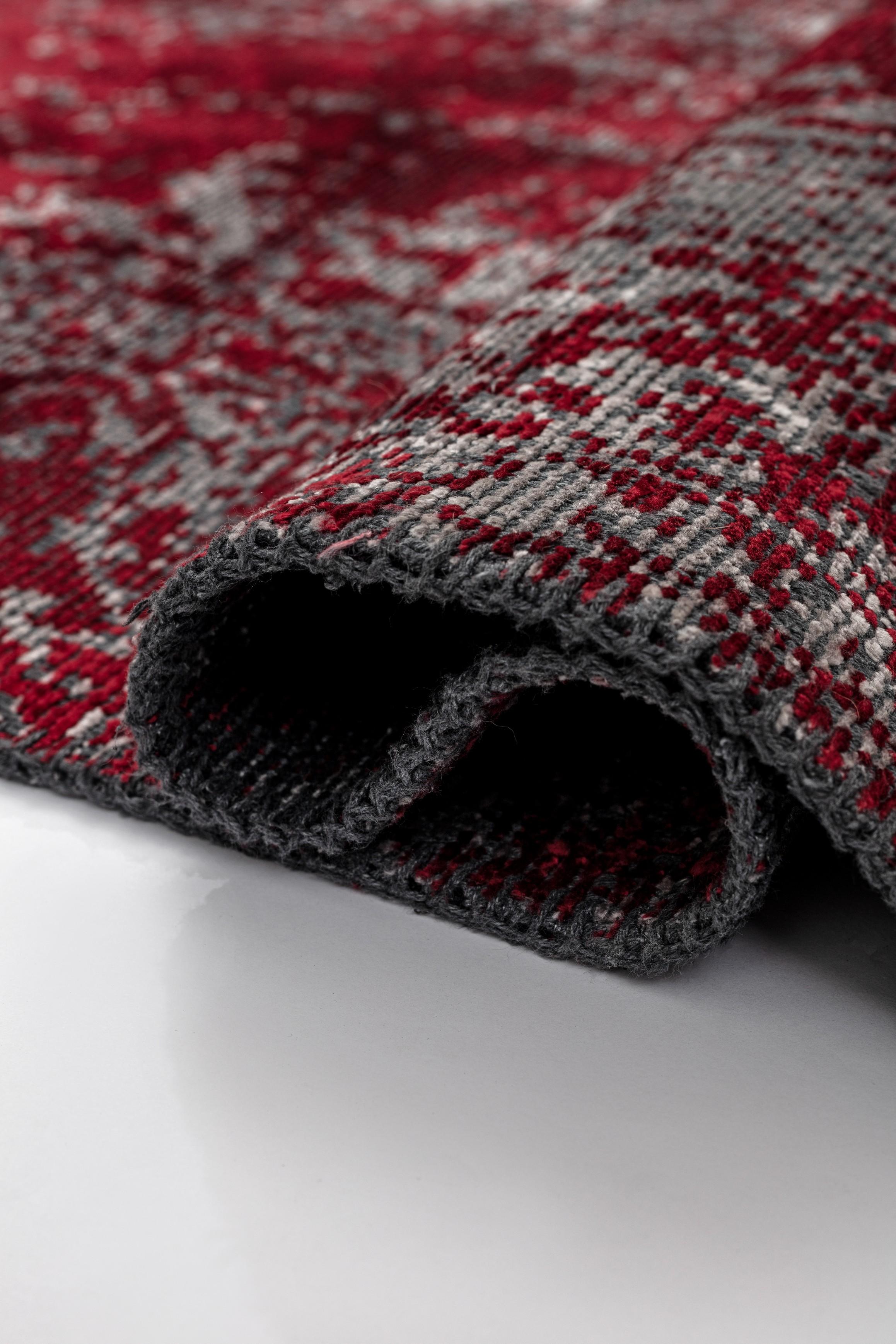 En vente :  (Rouge) Tapis traditionnel oriental de luxe 2