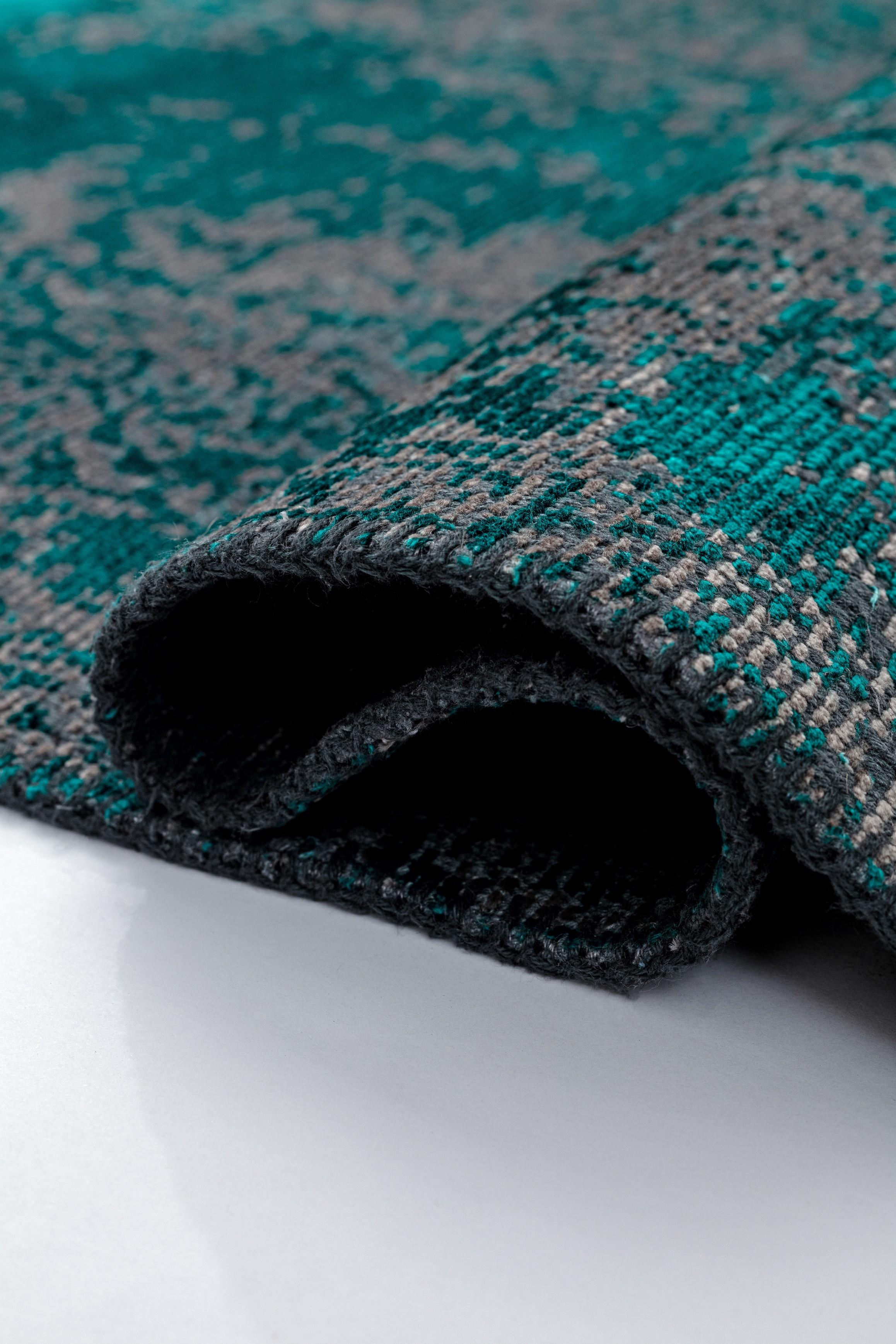 En vente :  (Vert) Tapis traditionnel oriental de luxe 2