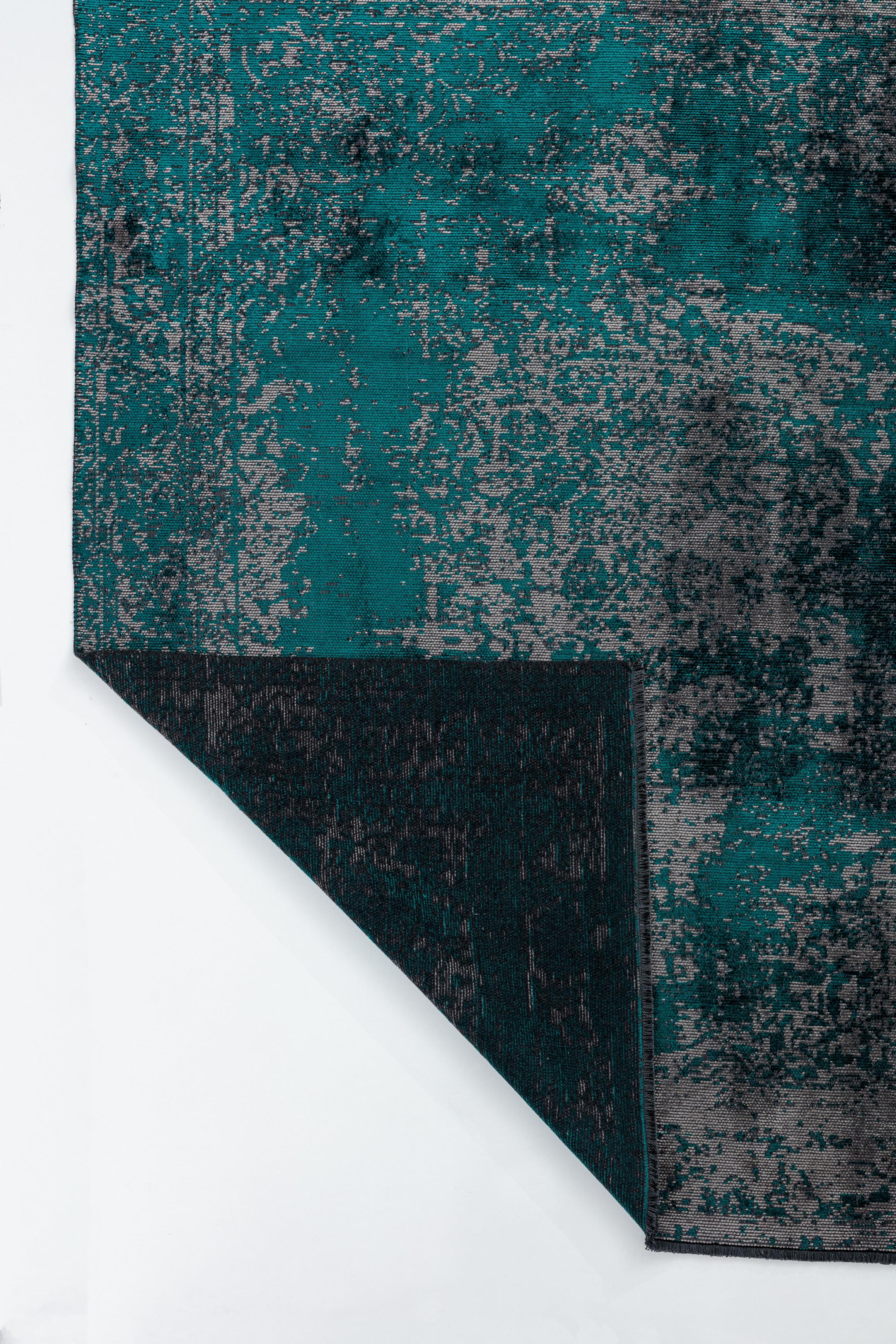 En vente :  (Vert) Tapis traditionnel oriental de luxe 3