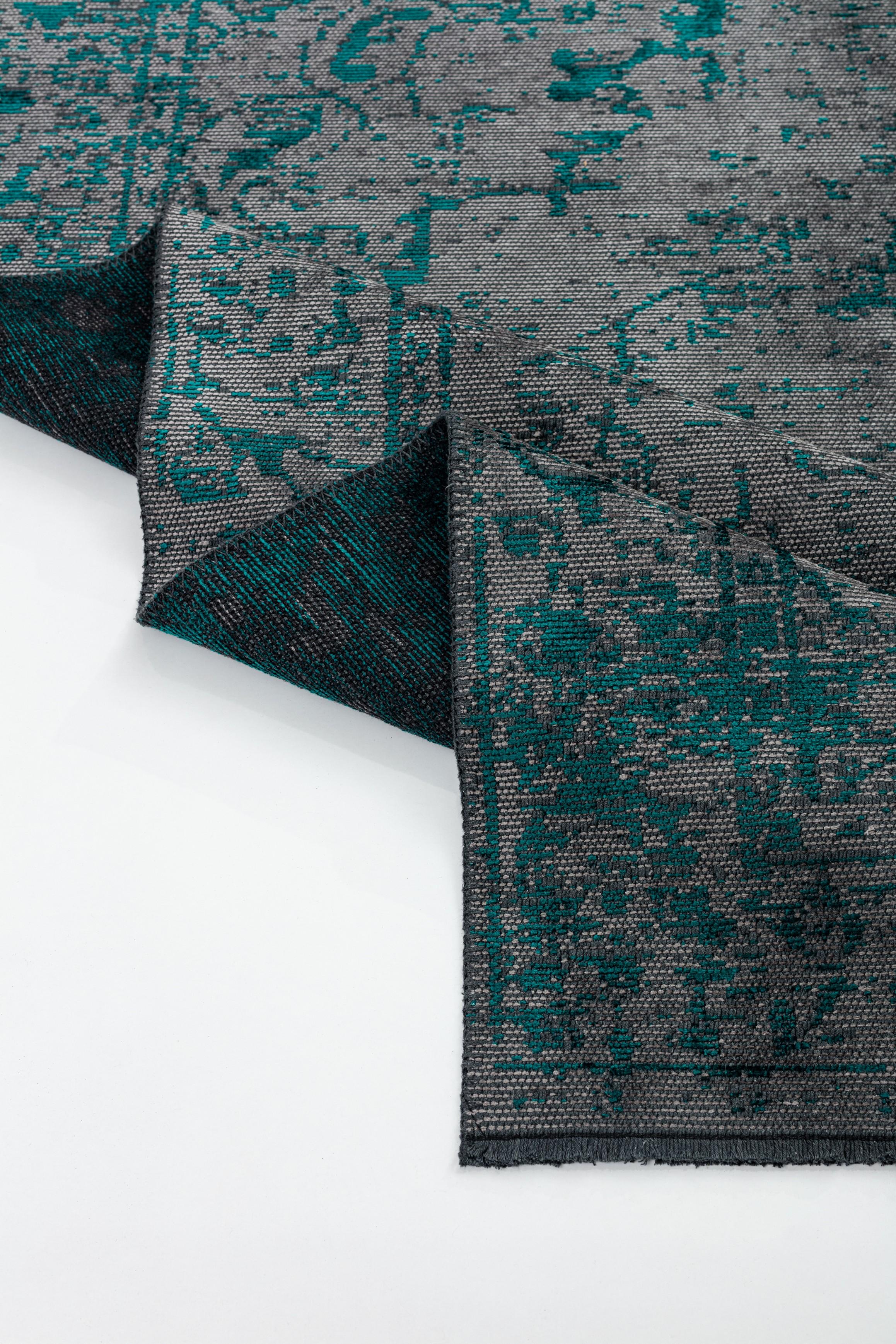 En vente :  (Vert) Tapis traditionnel oriental de luxe 4