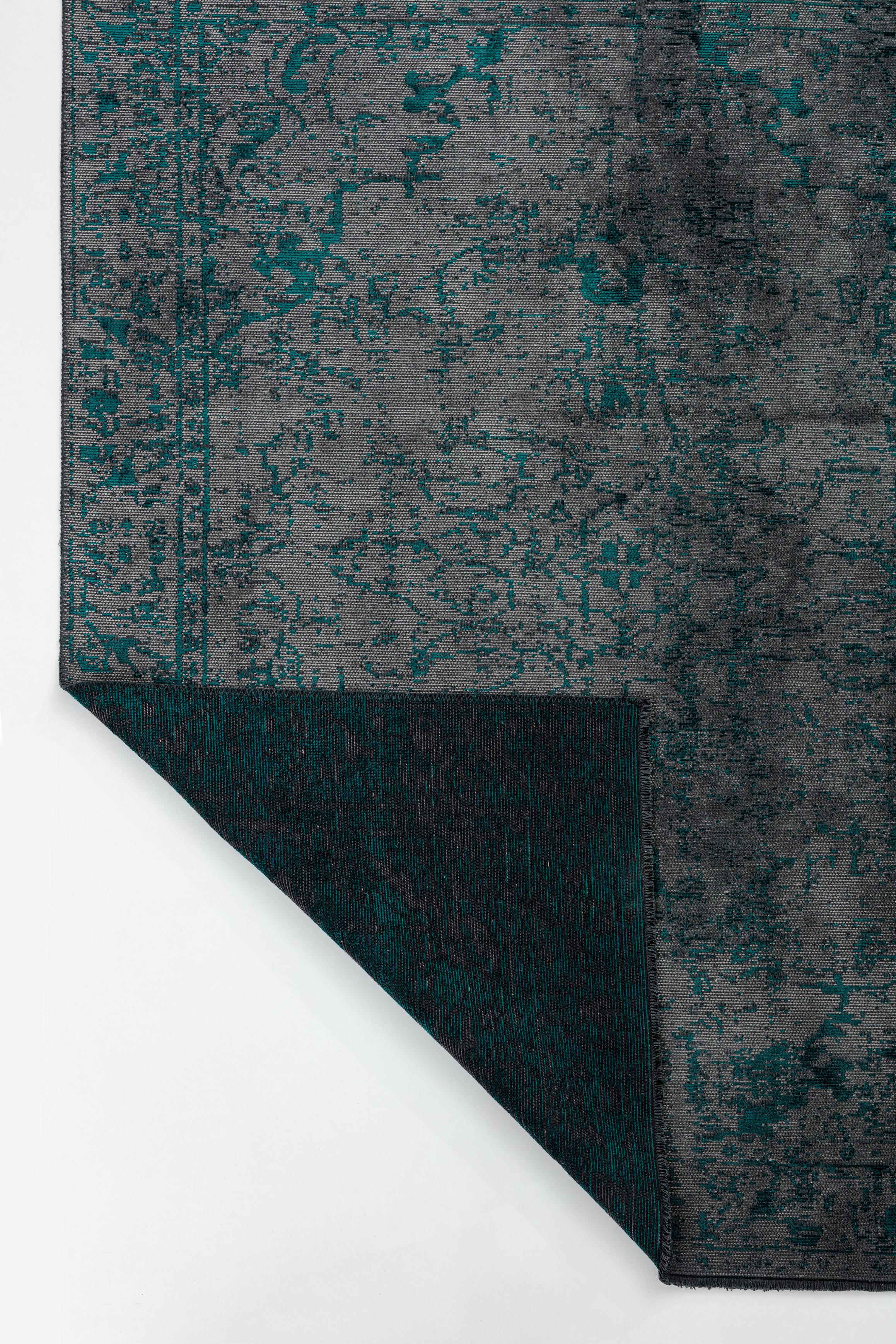 En vente :  (Vert) Tapis traditionnel oriental de luxe 3
