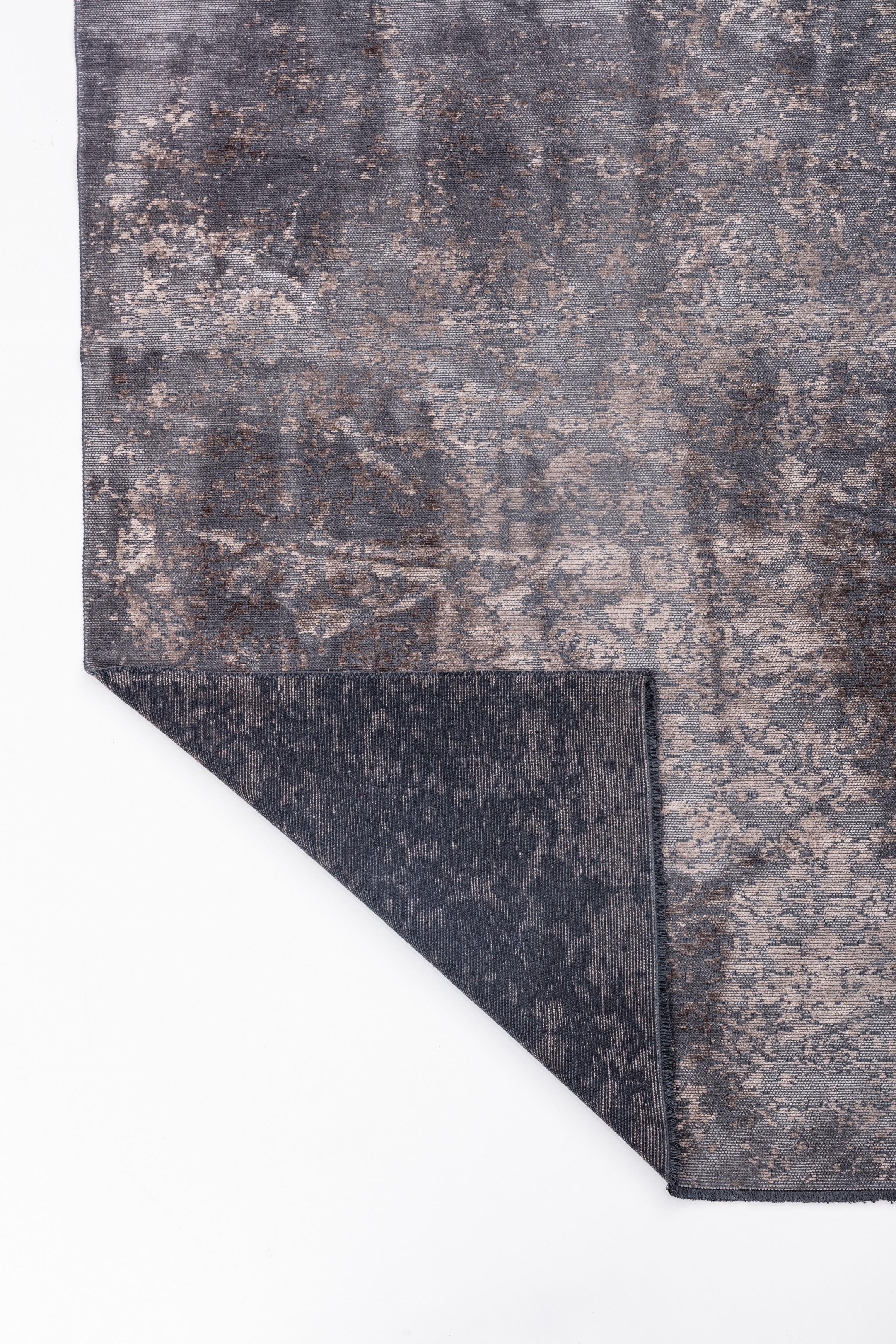 For Sale:  (Gray) Modern Toile Luxury Area Rug 3