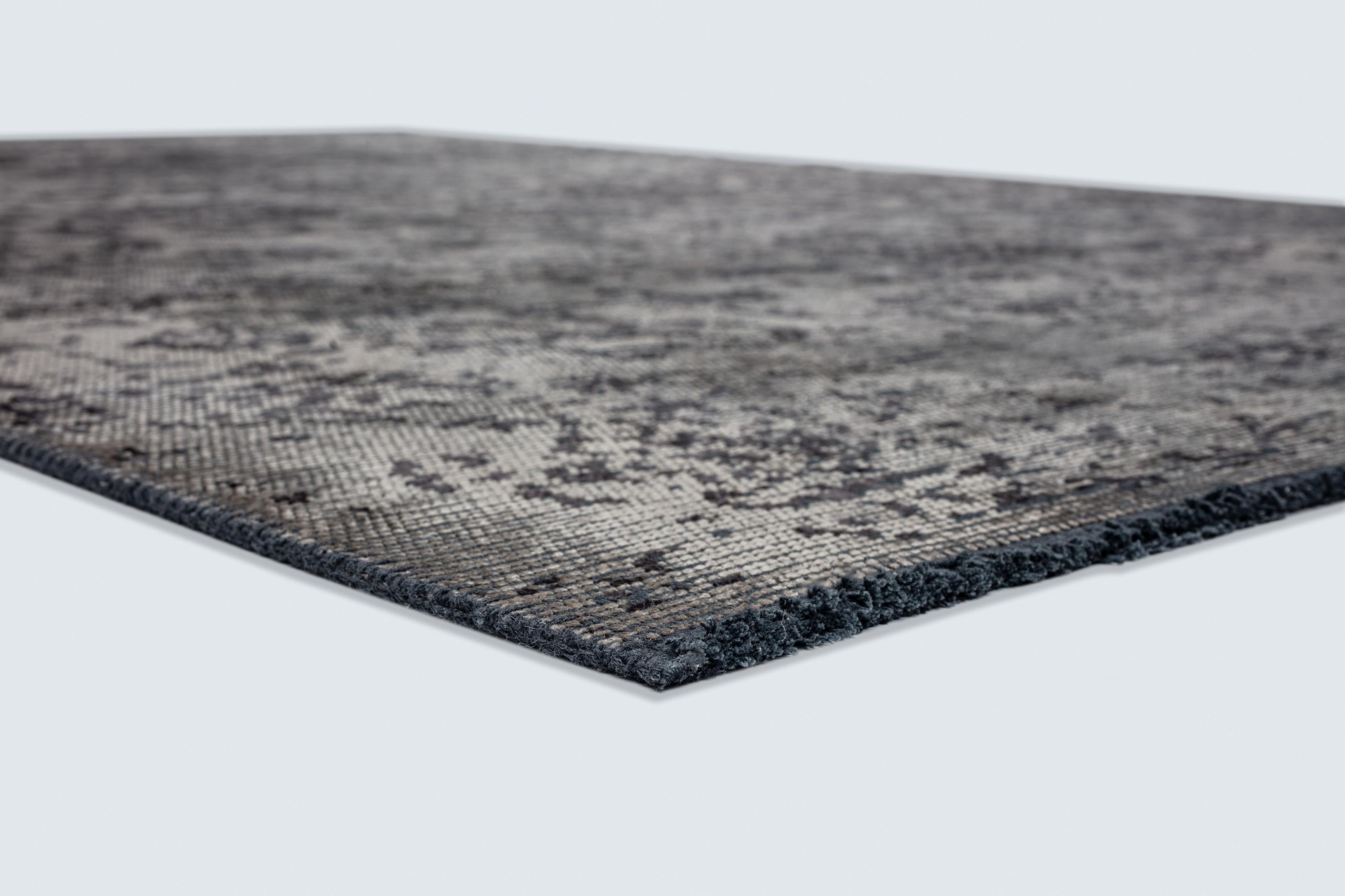 in vendita:  (Grigio) Tappeto di lusso moderno Toile rifinito a mano 4