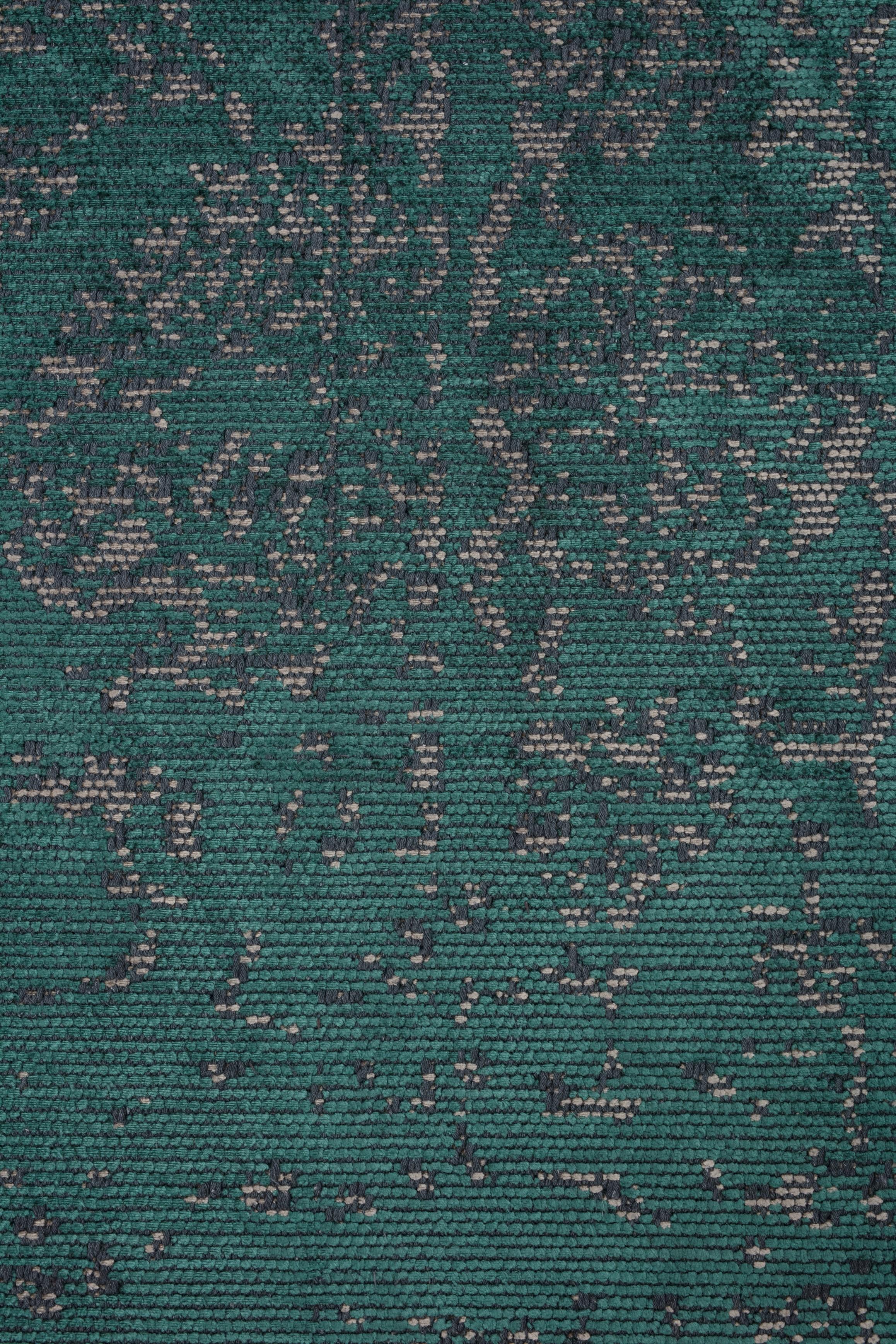 in vendita:  (Verde) Tappeto di lusso moderno Toile rifinito a mano 5