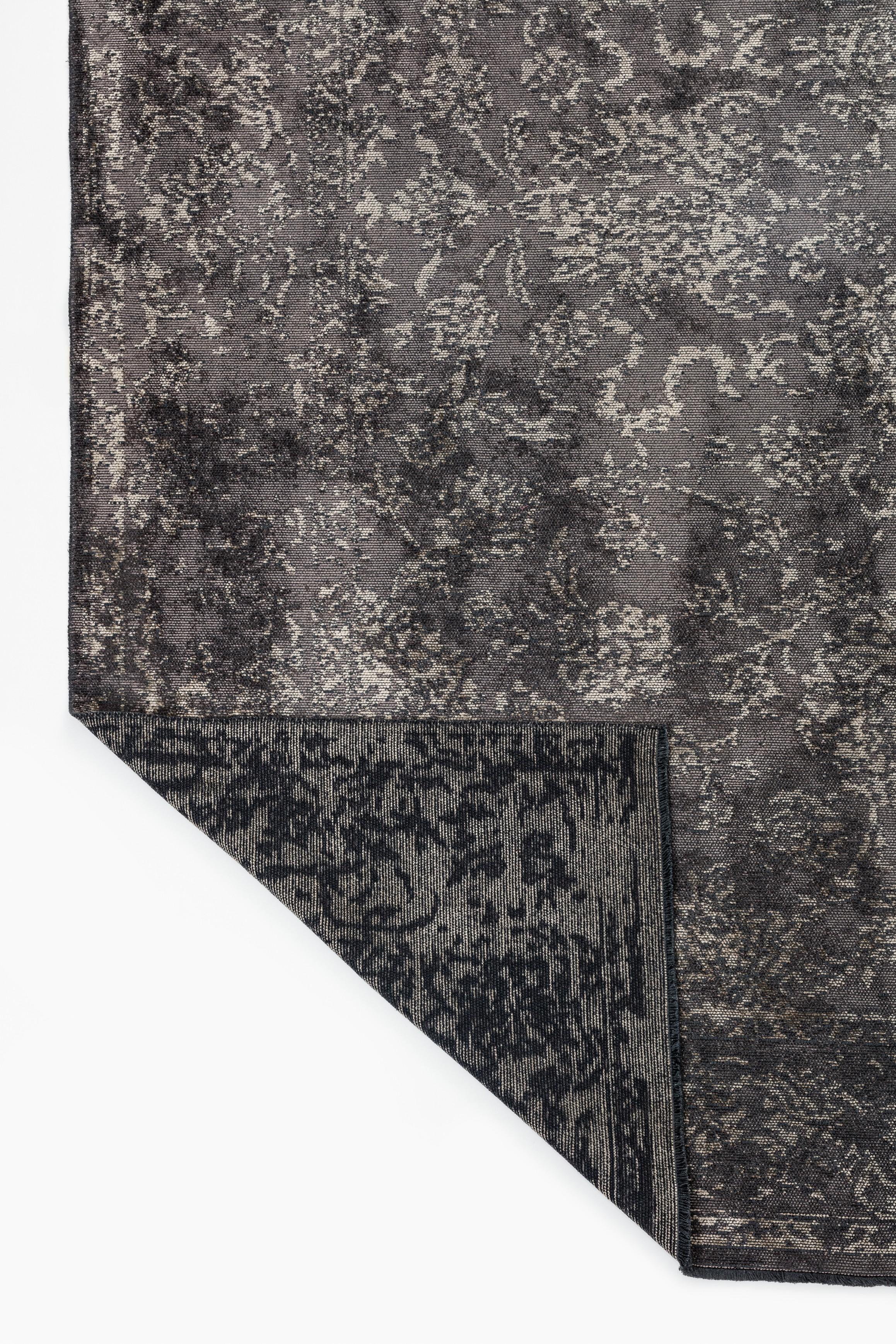 in vendita:  (Grigio) Tappeto di lusso moderno Toile rifinito a mano 3