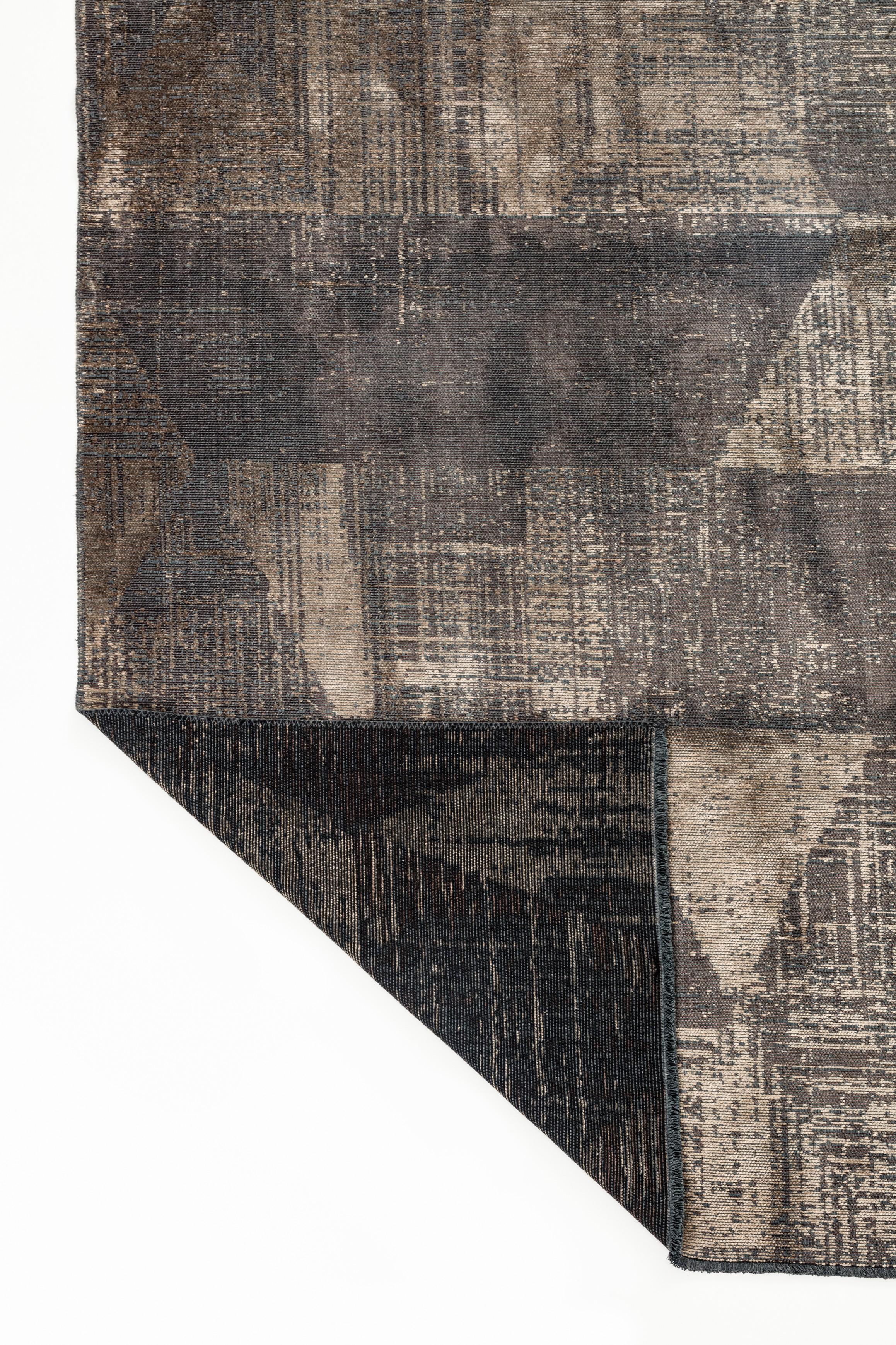 En vente :  (Gris) Tapis de luxe abstrait moderne 3