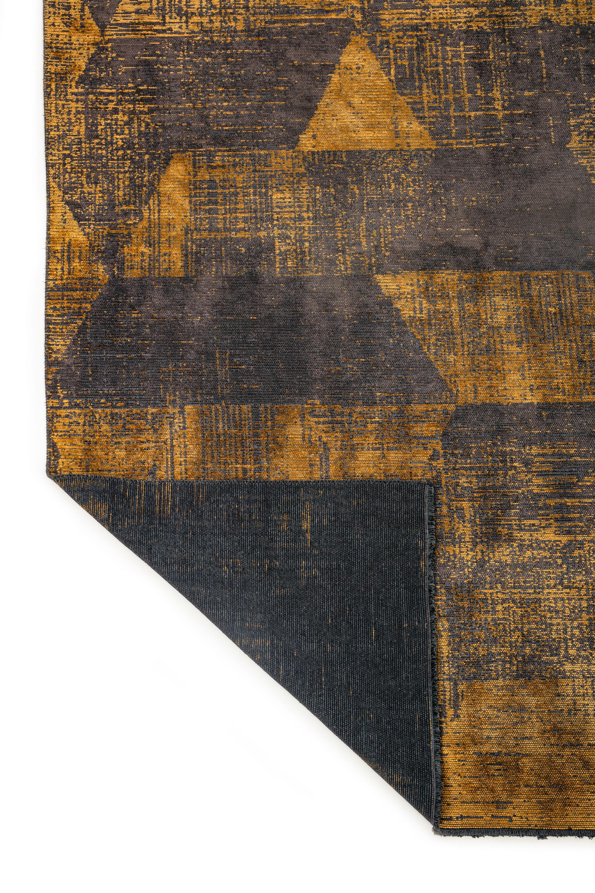 En vente :  (Marron) Tapis de luxe abstrait moderne 3