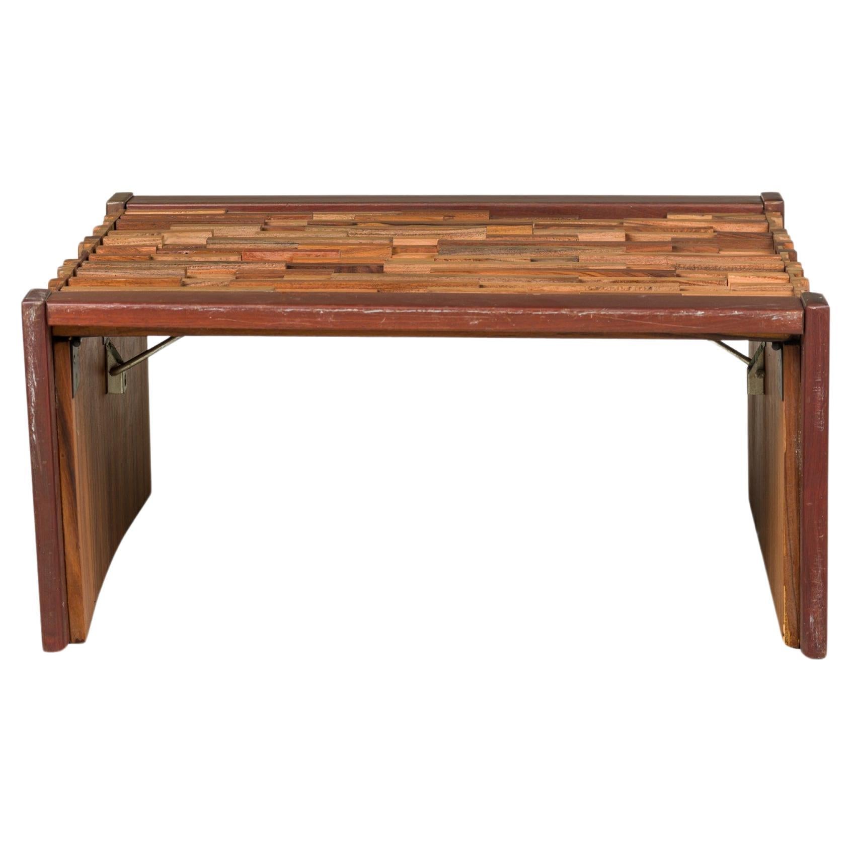 Ein Paar Percival Lafer-Couchtisch aus kontinentalem Mischholz, Mitte des Jahrhunderts im Angebot