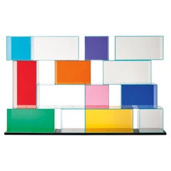QUANTUM Large Bookshelf, by Piero Lissoni for Glas Italia