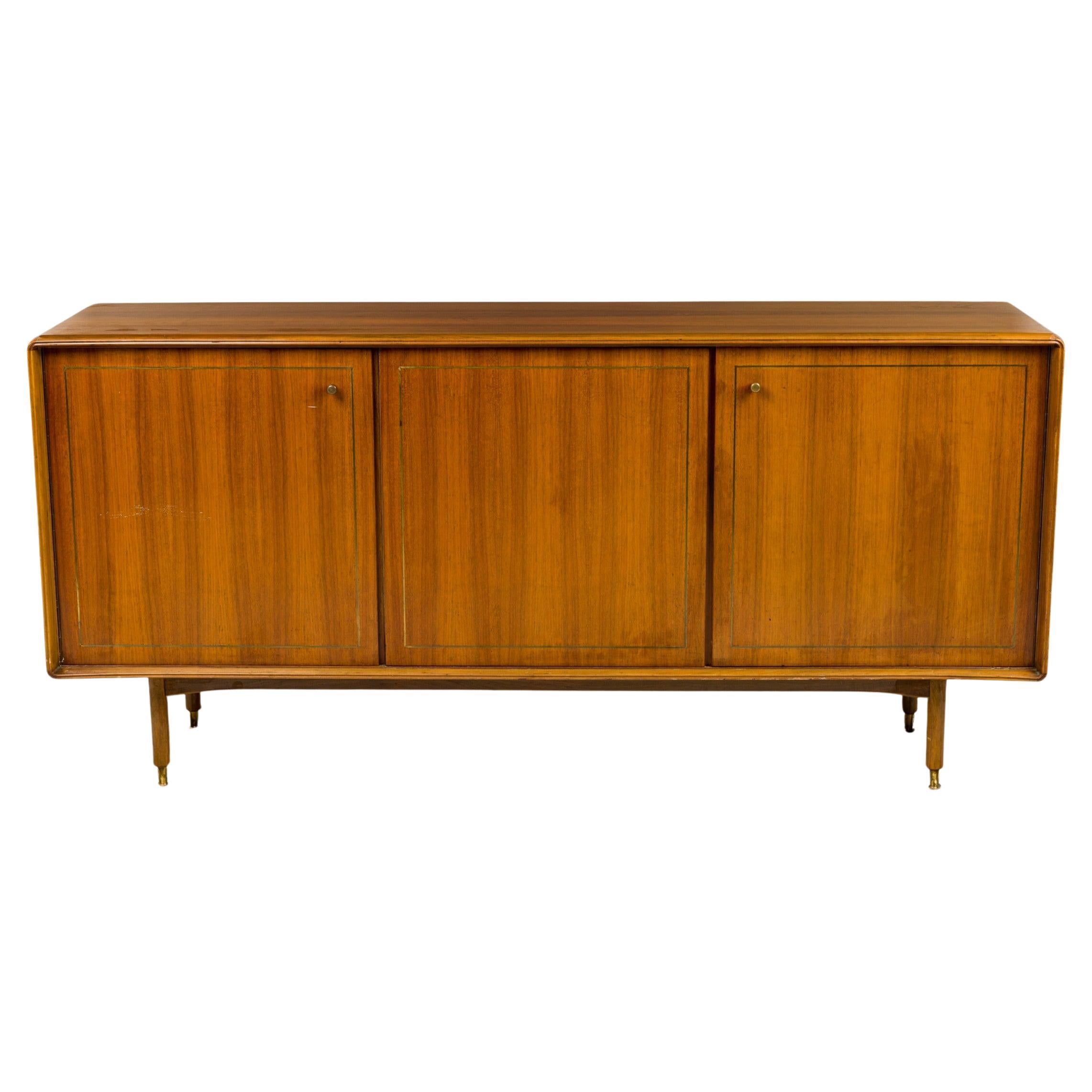 Erno Fabry for Fabry Associates Mid-Century Walnut Server Cabinet