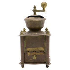 American Country Brass Coffee Grinder