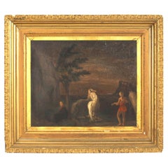 Italian Neo-Classic Landscape with Horses