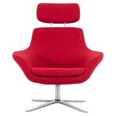 2013 Bob Swivel Lounge Chair in rosso di Pearson Lloyd per Coalesse 2x Disponibile