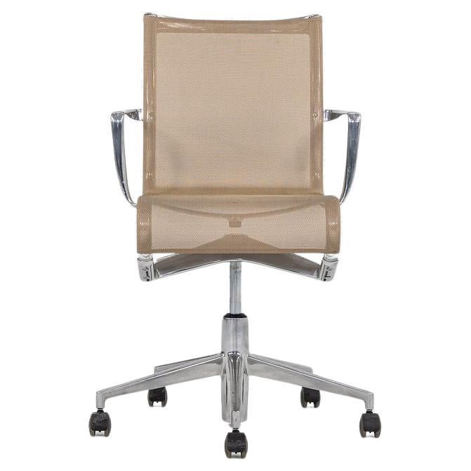 C. 2010 Alberto Meda für Alias 434 Rollingframe 44 Schreibtischstuhl in Tan Mesh im Angebot