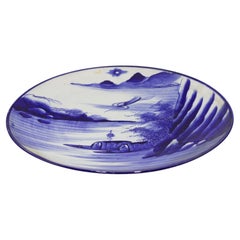 Chinesisches blau-weißes Porzellanteller