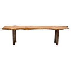 Panchina rustica in pino Adirondack