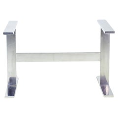 Paul Mayen Mid-Century Aluminum I-Frame Desk / Dining Table Base