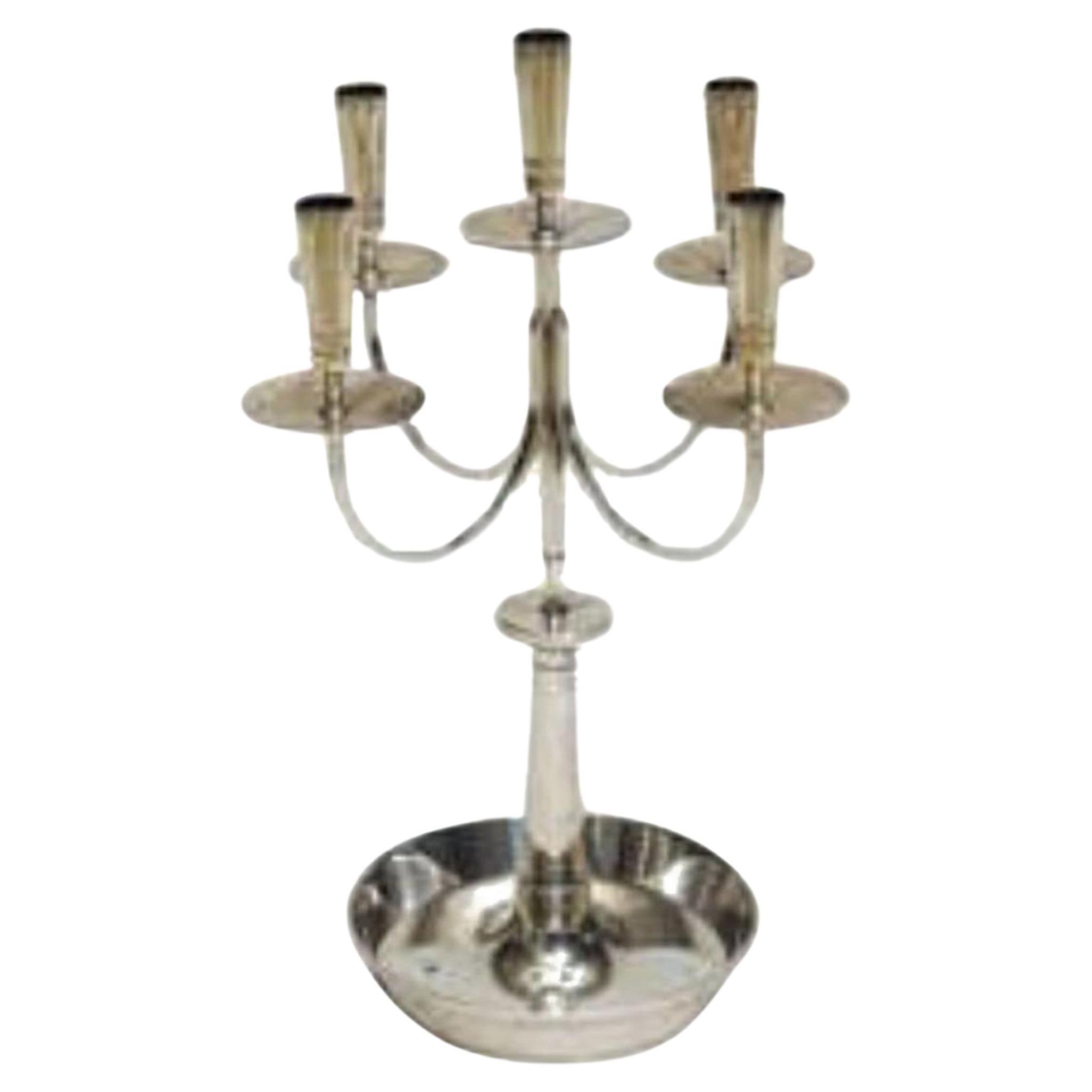 Candelabro moderno americano a quattro luci, Tommi Parzinger