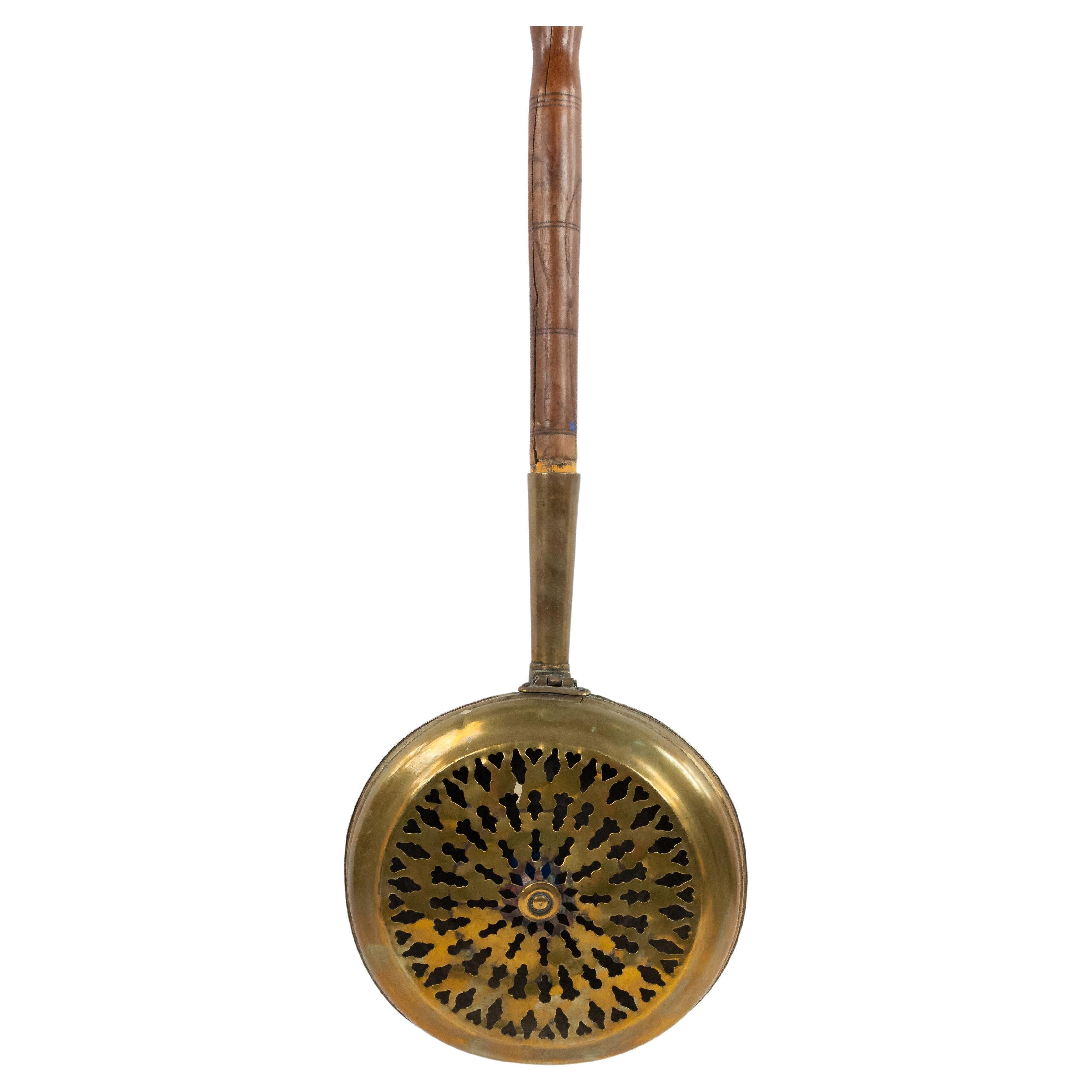 American Country Style Brass Bed Warmer