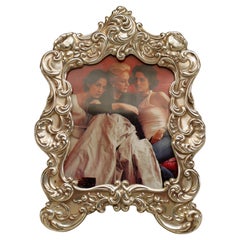 American Victorian Silver Picture Frame