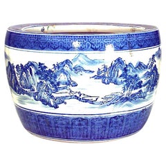 Chinese Blue and White Porcelain Pots