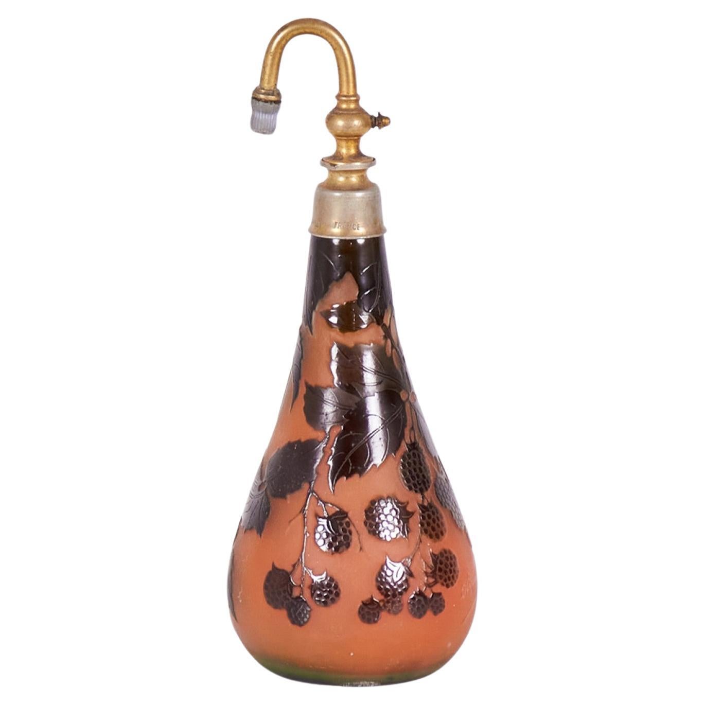 French Art Nouveau D'Arguental Perfume Bottle For Sale