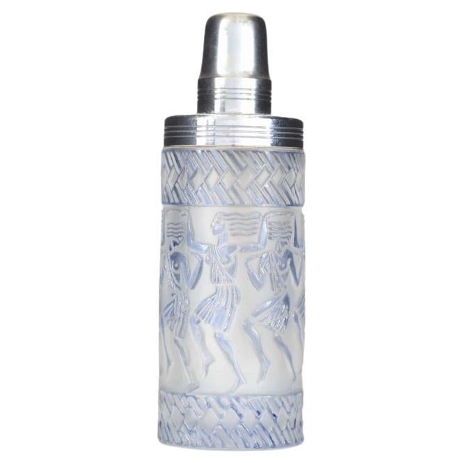 Frasco de perfume francés Art Déco Danseuses Egyptiennes Lalique en venta
