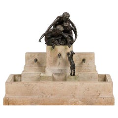 Crated 19th Century Elaborate Marble Fountain 12000