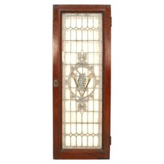 American Victorian Mahogany Owl Window