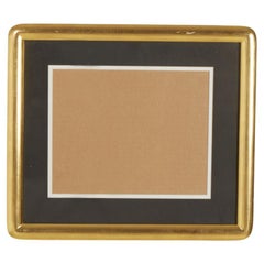 Set of 3 Black and Gilt Curved Corner Gallery Frames