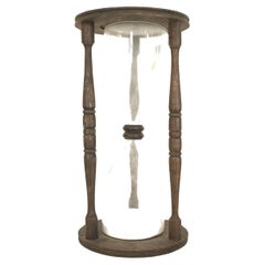 English Renaissance Wood Hour Glass