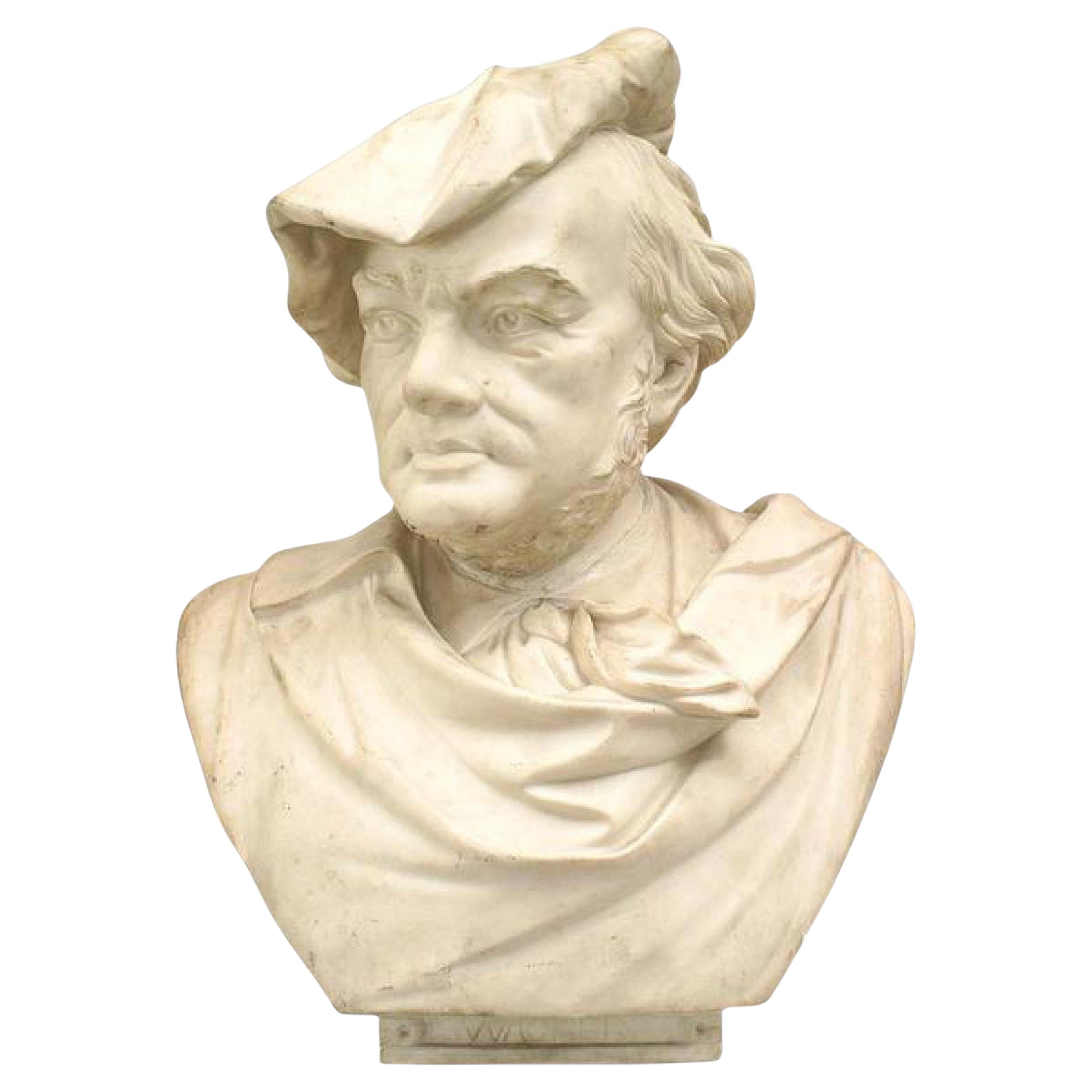 Parianische Wagner-Büste aus Porzellan