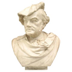 Busto Wagner de porcelana Parian