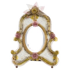 Italian Venetian Murano dressing table mirror