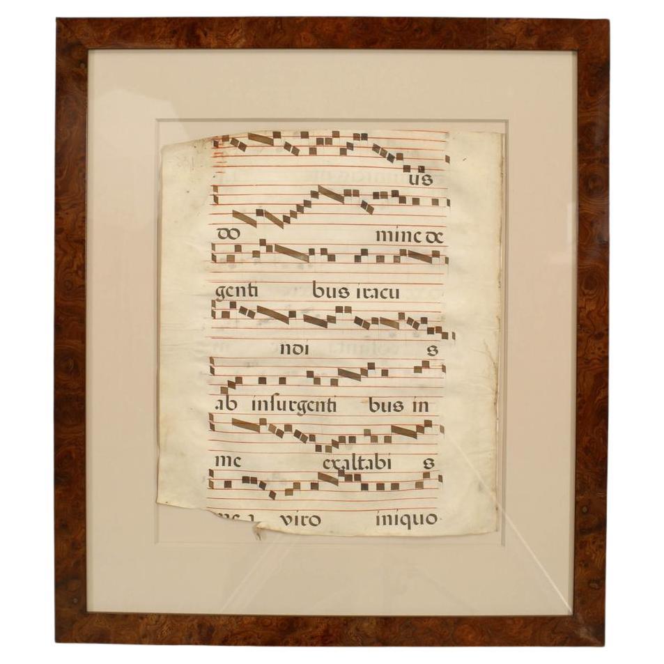 20th Century Hand-Crafted Spanish Renaissance Music Manuscript