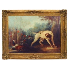 Flushing Pheasants Wildlife Painting