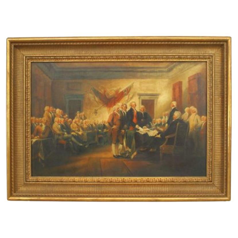 Quadro sulla firma della Dichiarazione d'Indipendenza