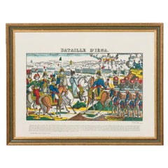 Print of "Battle Of Iena" Depicting Napoleon's Defeat