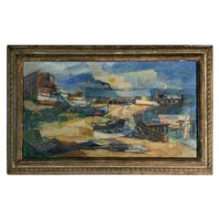 American Landscaping Oil on Canvas