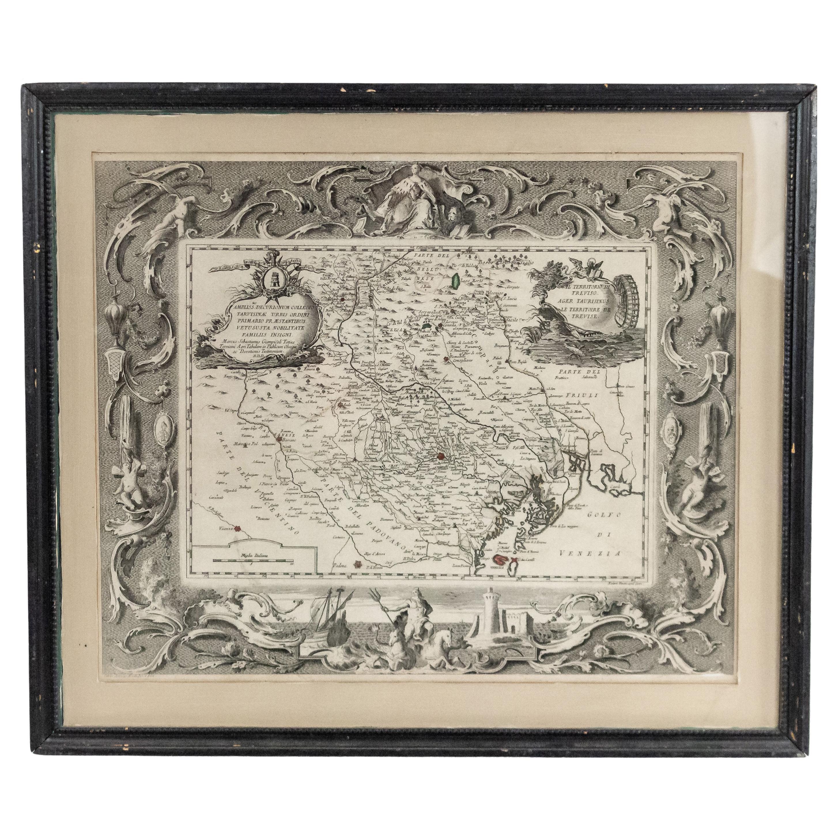 Carte d
Italie néo-classique