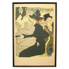 French Art Nouveau Women Portrait Poster