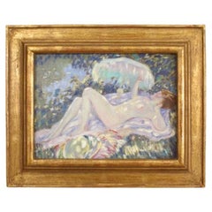 Venus in Sunlight: American Impressionist Painting, 16x13.5 in