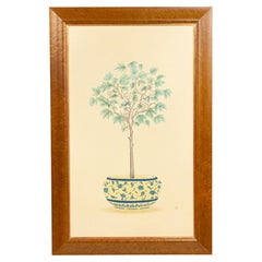 English Victorian Fruit Tree Painting