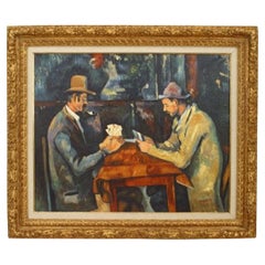 The Card Players Interior Scene