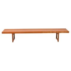 Pair of Torbjørn Afdal Wooden Plank Benches, Norway, Circa 1955