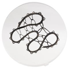 Eva Petric Obra de Arte Escultórica Contemporánea Abstracta en Técnica Mixta, Titulada: Web #6