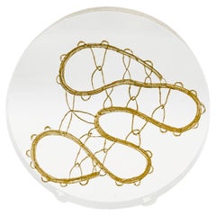 Eva Petric Obra de Arte Escultórica Contemporánea Abstracta en Técnica Mixta, Titulada: Web #21