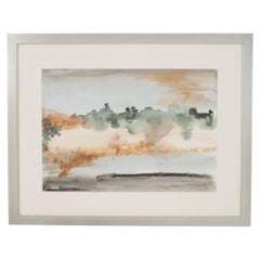 Pittura astratta contemporanea ad acquerello