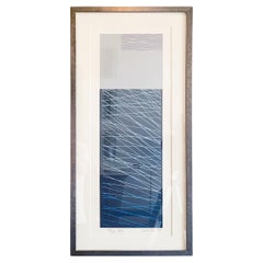 Mashiko Japanese Abstract Expressionist Serigraph, Titled #91